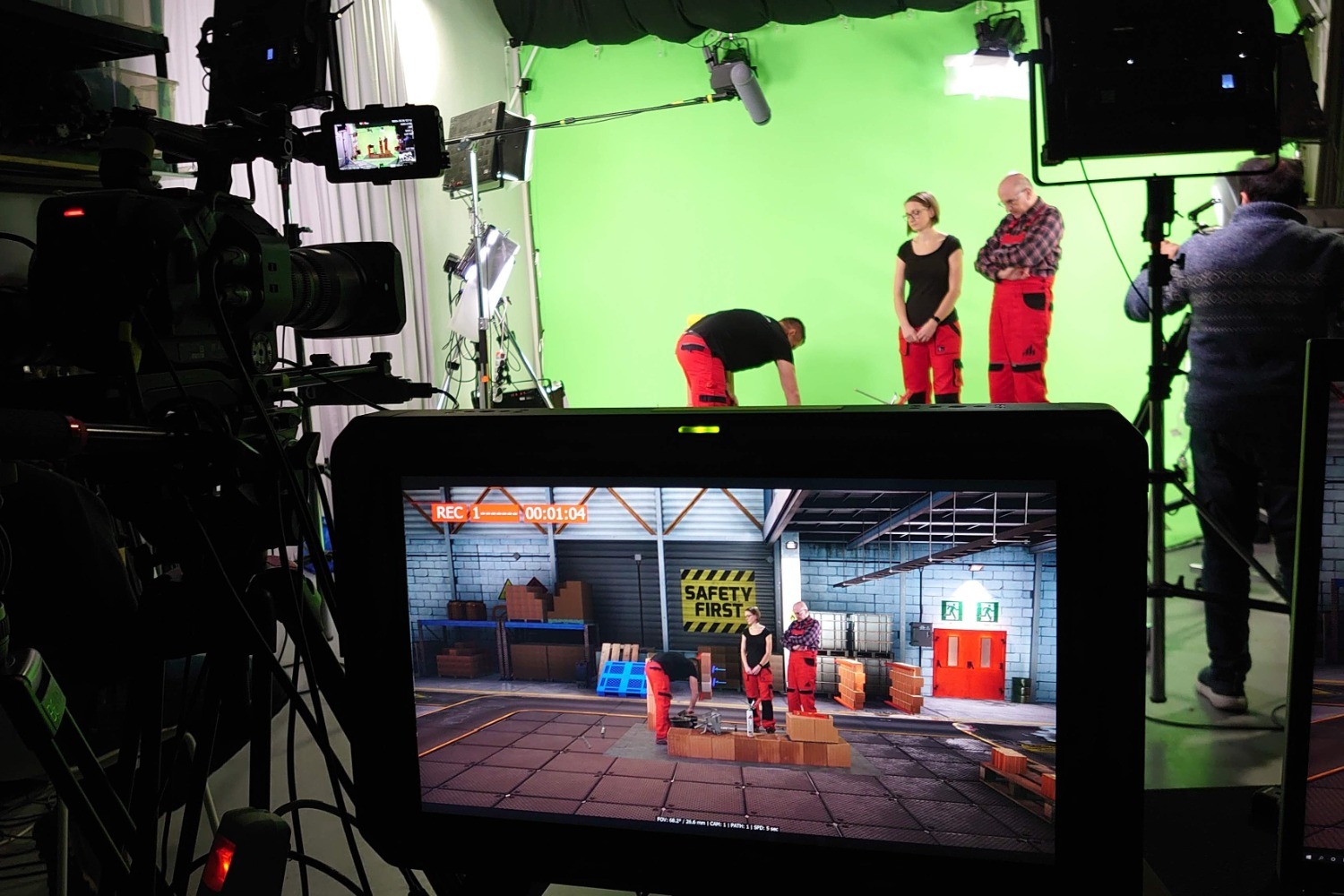 BTS_green screen studio
