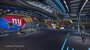 New set for FOX Sports powered by Pixotope software