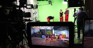 Green screen studio 