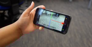 Pixotope Pocket app opened on the iPhone