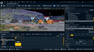 Pixotope software with Volinga’s 3D Gaussian Splatting Plugin