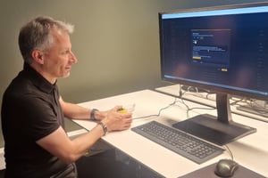 Jean-Pierre Fournier, Operations Manager, of Post Logic releasing Pixotope 25.1.1 