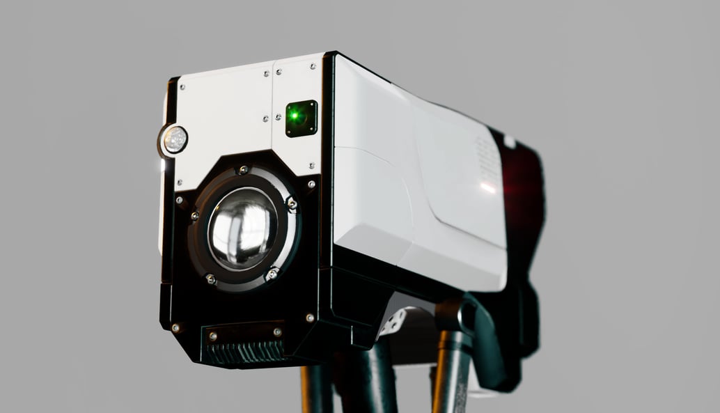 detailed view onto robot's head