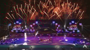 Pixotope partnered with Anomalyst Studio to deliver AR elements for the Singapore’s National Day Parade